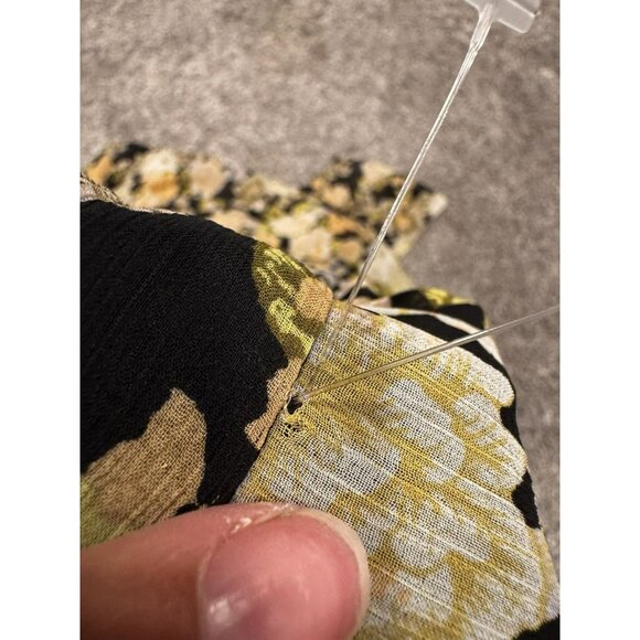 Anthropologie Little Moon Floral Flowy Skirt Size 6 - Picture 4 of 7